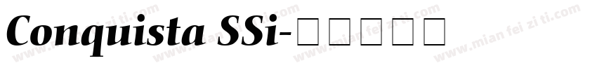 Conquista SSi字体转换